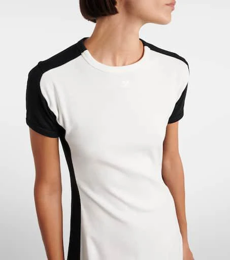 Courrèges Logo cotton jersey T-shirt dress 4