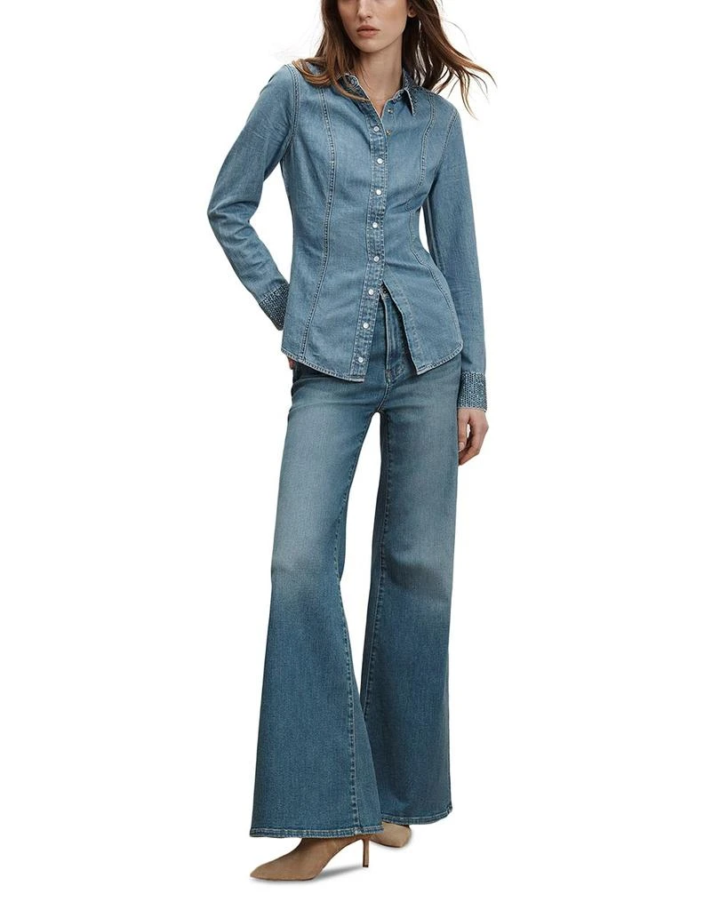 VERONICA BEARD Eddie Rhinestone Shirt 2