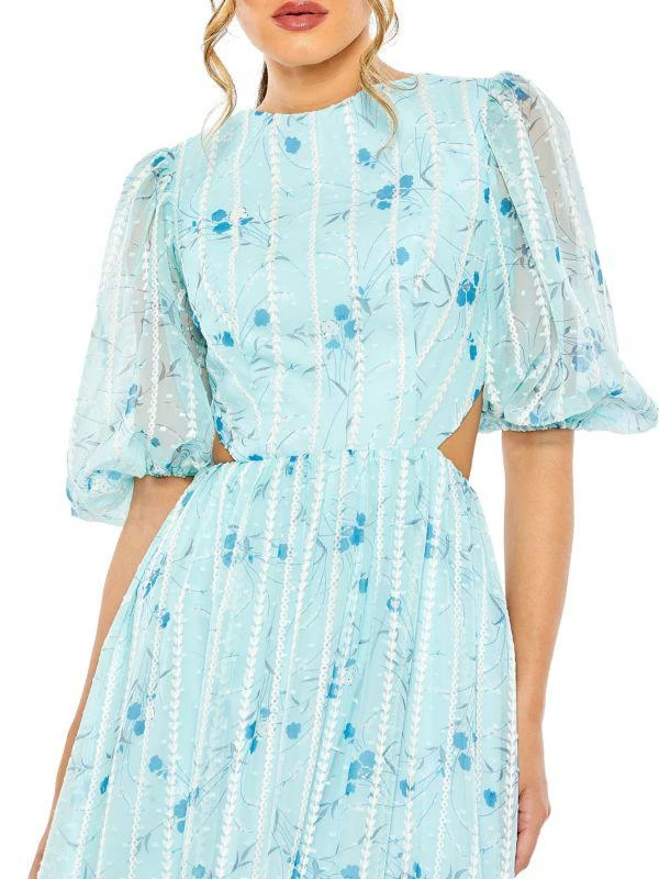 Mac Duggal Ieena Floral Cutout Dress 3