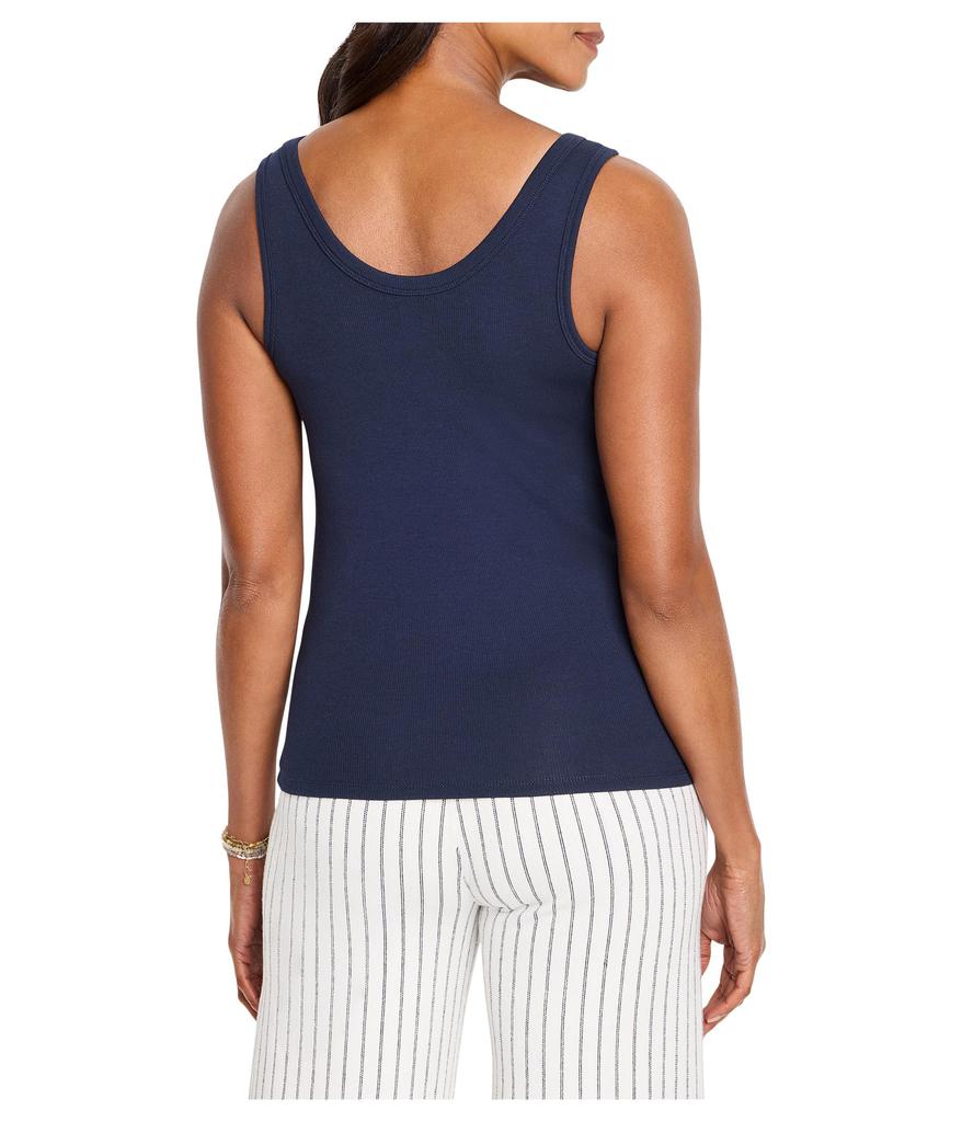 NIC+ZOE Shimmer Trimmed Tank