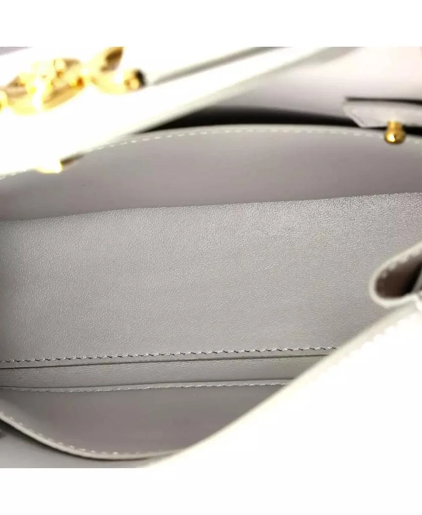 Pre-Owned Versace Small Medusa 95 Top Handle Bag Leather 7