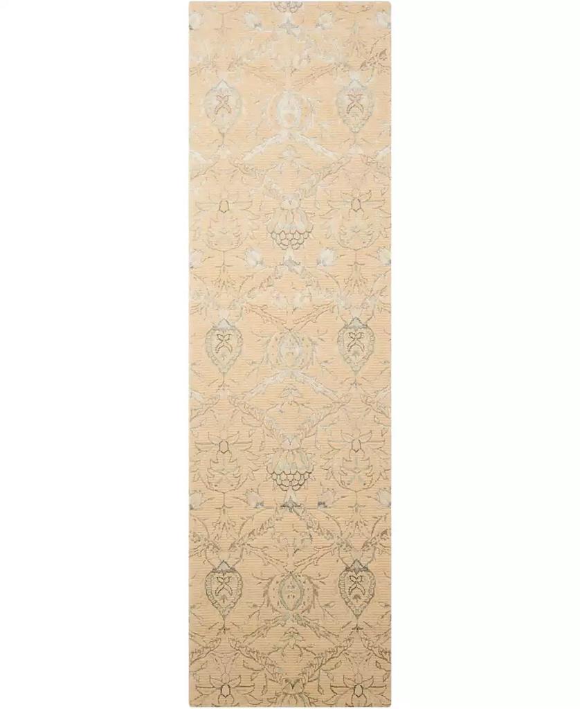 Nourison Luminance LUM07 Cream 2'3" x 8' Runner Rug