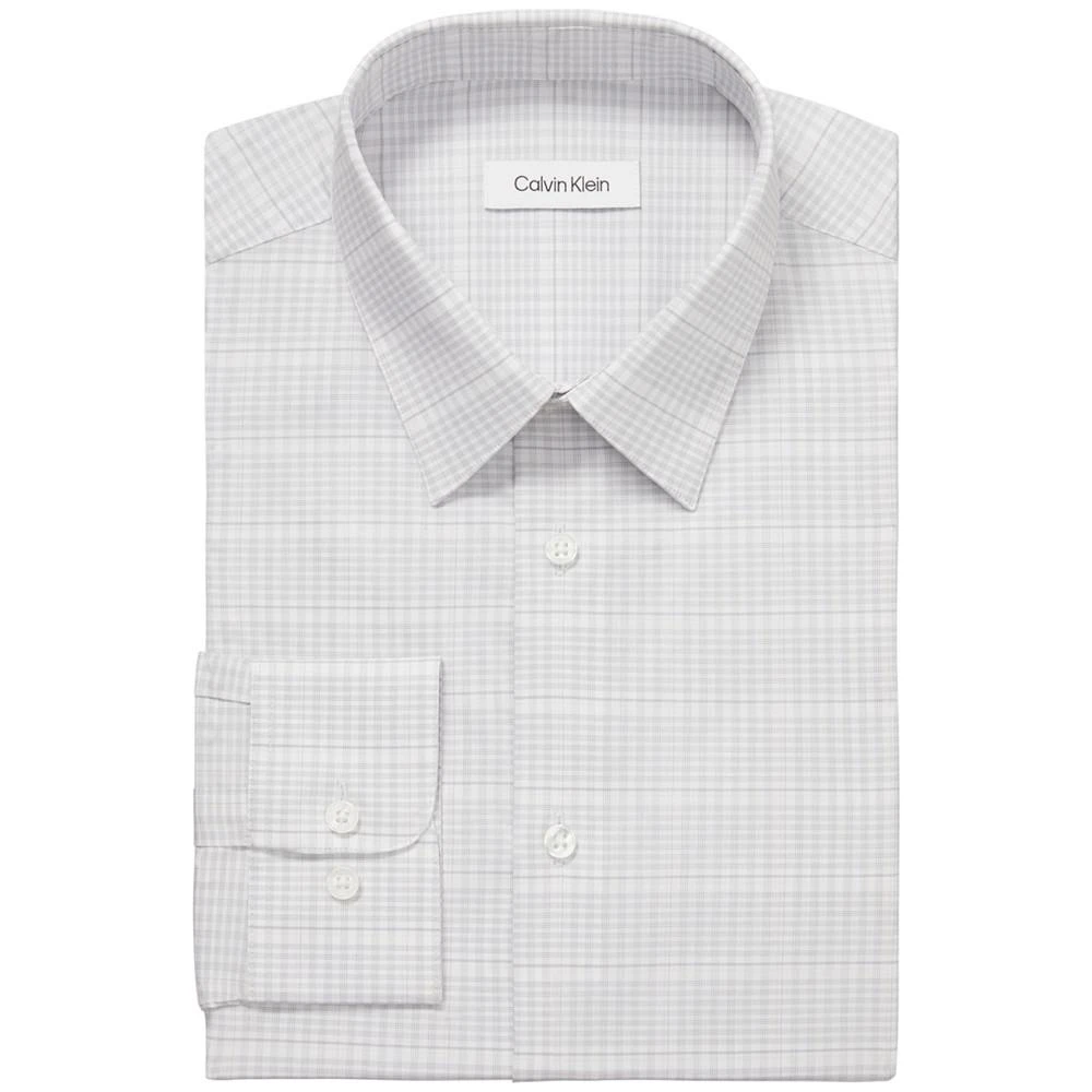 Calvin Klein Calvin Klein Men's Regular Fit Steel Dress Shirt 3