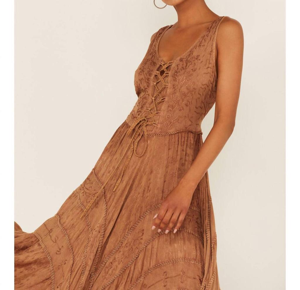 Scully Scully - Lace-up Jacquard Dress