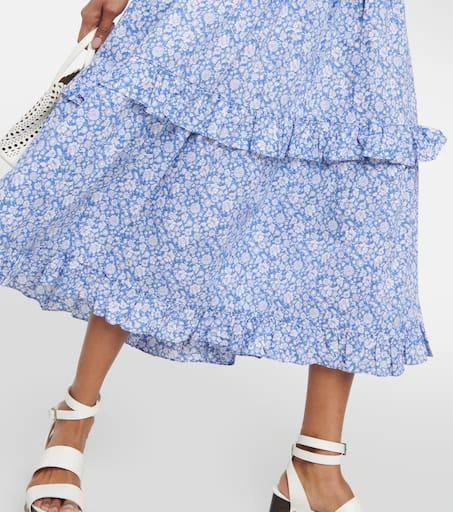 Ralph Lauren Floral off-shoulder cotton maxi dress 5