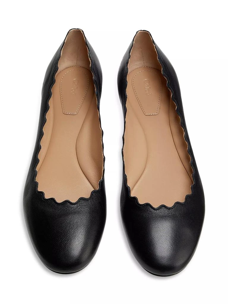 Chloé Lauren Leather Ballet Flats 4