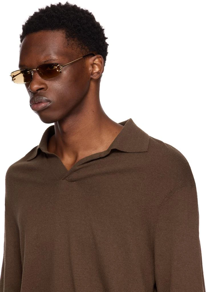 Cartier Gold CT0465S Sunglasses 4