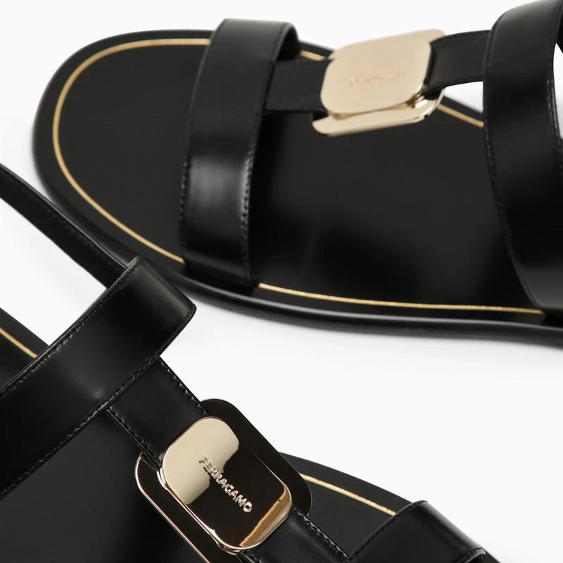 Salvatore Ferragamo Black Capri sandals 5