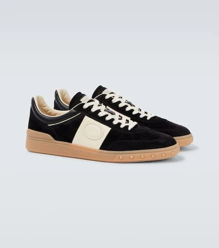 Valentino Upvillage suede and leather sneakers 5