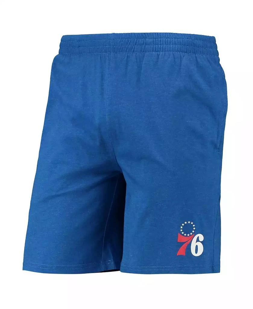 Concepts Sport Men's Royal, Red Philadelphia 76ers T-shirt and Shorts Sleep Set 5