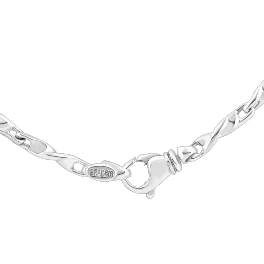 Pompeii3 Men's 14k Gold (37gram) or Platinum (69gram) 3.5mm Link Chain Necklace 22" 4