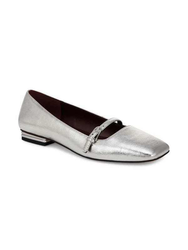 Franco Sarto Tayana Metallic Mary Jane Flats 3