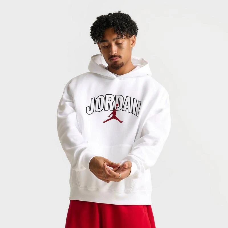 Jordan Men's Jordan Brooklyn Fleece Oversized Pullover Hoodie 3