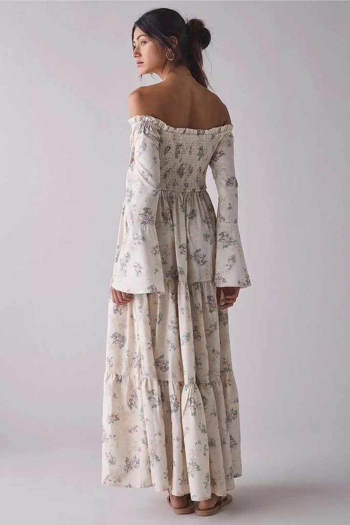 Kiss The Sky Kiss The Sky Off-The-Shoulder Bell Sleeve Maxi Dress 3