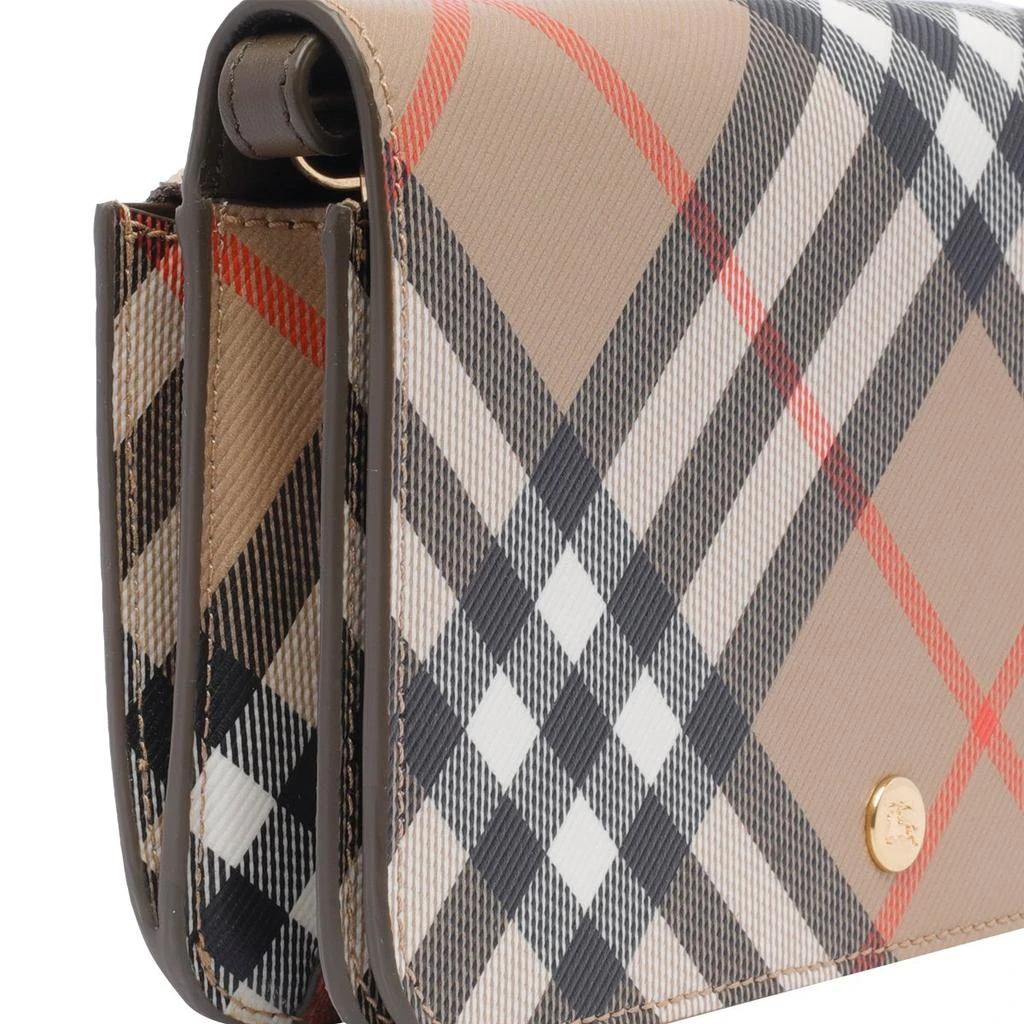 Burberry Burberry Checked Chain-Linked Wallet 4