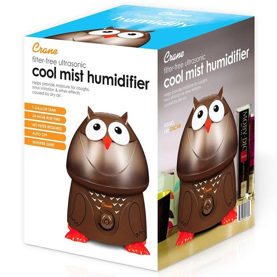Crane Adorable Ultrasonic Cool Mist Humidifier 1 Gallon 2