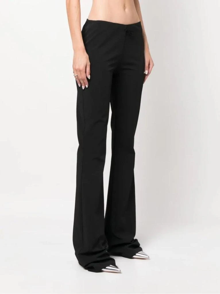 BLUMARINE Flared Trousers With Bow Detail 2