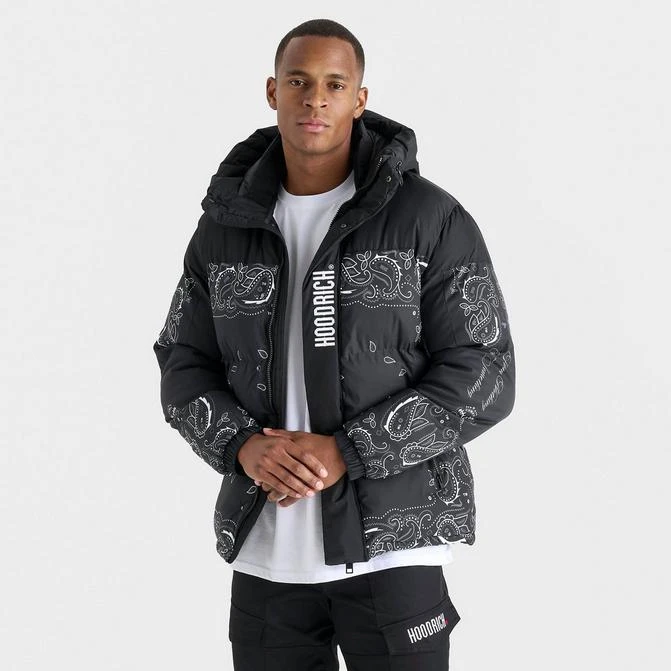 HOODRICH Men's Hoodrich OG Motif Paisley Puffer Jacket 1