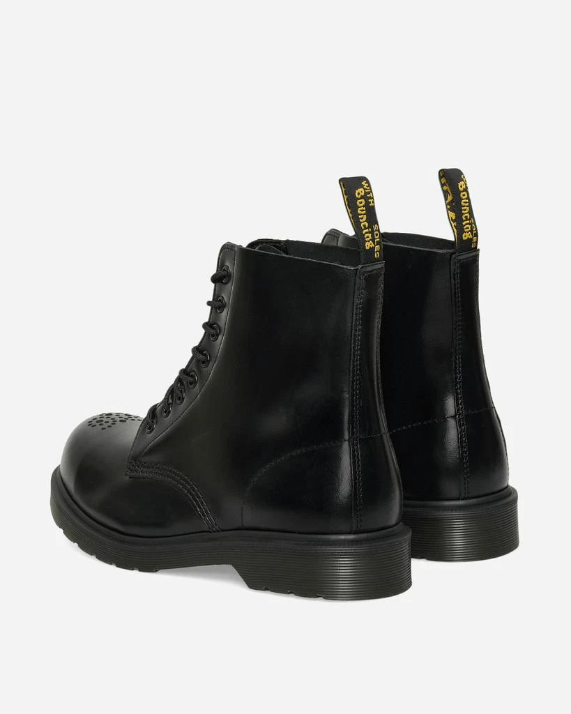 Dr. Martens 1460 Analine Leather Steel Toe Boots Black 4