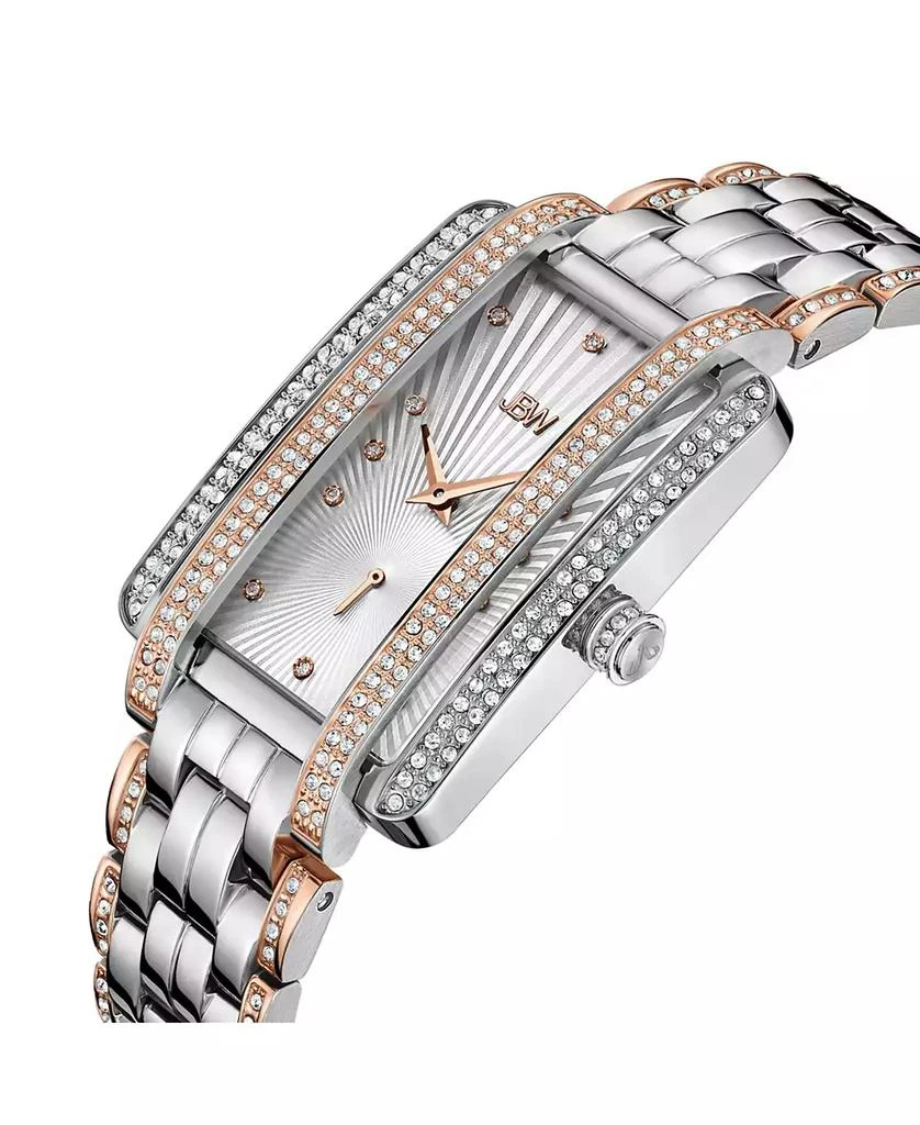 Jbw Women's Mink Diamond (1/8 ct.t.w.) Stainless Steel Watch 3
