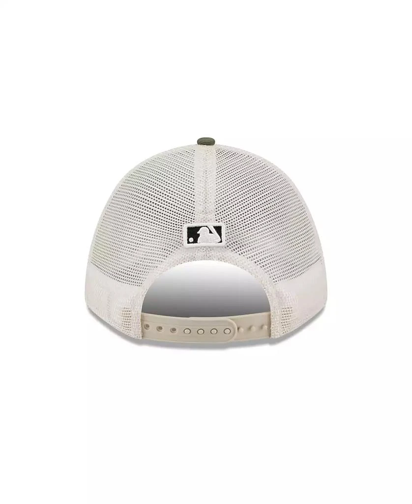 New Era Men's Light Beige/Olive Houston Astros 2025 Armed Forces Day 9FORTY M-Crown A-Frame Adjustable Hat 5