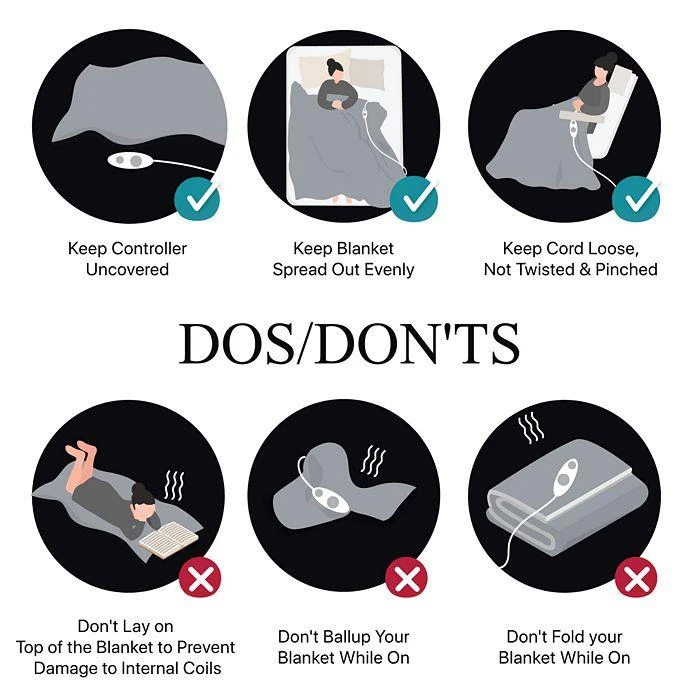 Beautyrest Plush Heated Throw, 60" x 70" 3