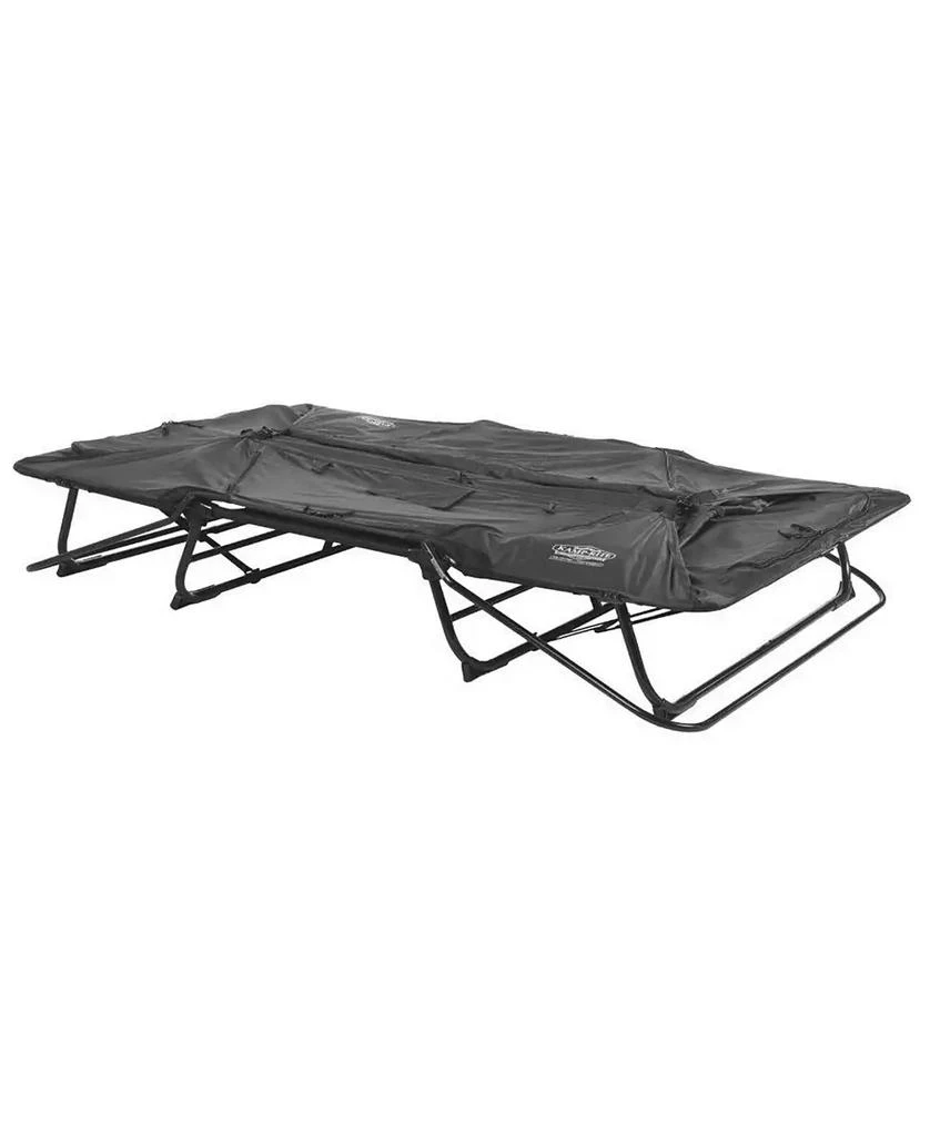 Kamp-Rite Oversize Portable Cot, Chair, and Tent, Easy Setup, Gray (2 Pk) 5