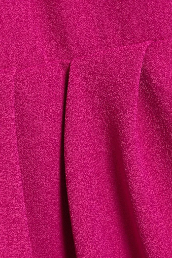 IRO Kamela pleated crepe mini dress 4