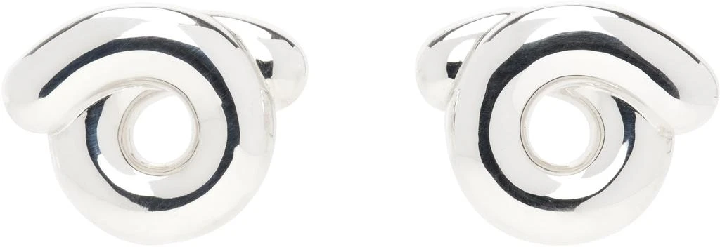 Bea Bongiasca Silver Tarallo Earrings 1