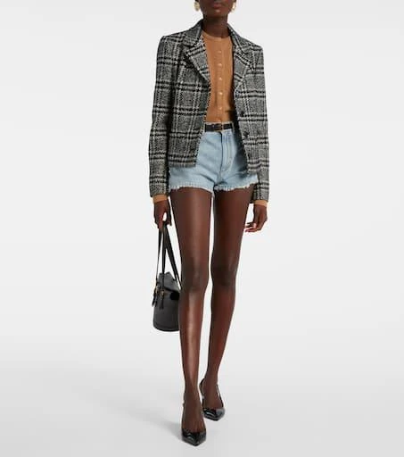 Dolce 
Gabbana Frayed denim shorts 2