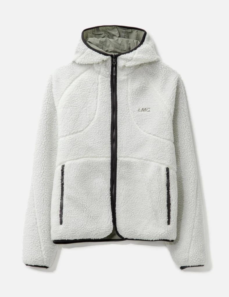 LMC ITALIC BOA FLEECE RVSB HOODED JACKET 1