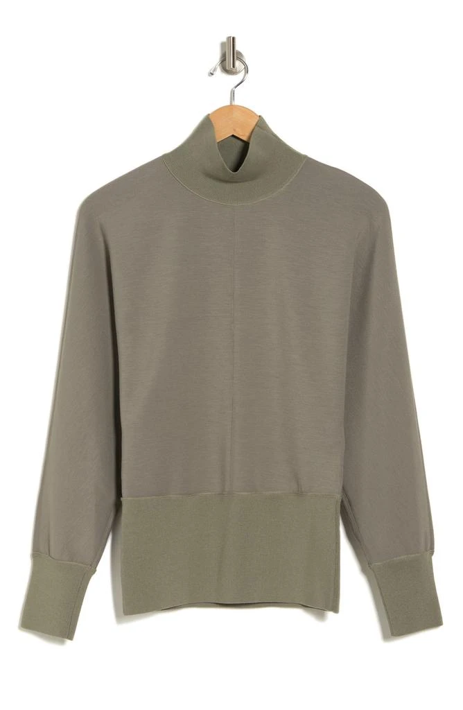 Theory Mixed Media Turtleneck Top 3