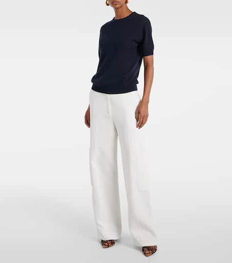 Khaite Pierre cashmere-blend top 2