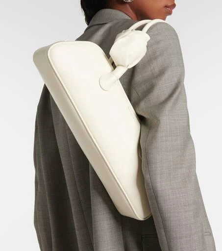 Magda Butrym Brigitte floral-appliqué leather shoulder bag 6