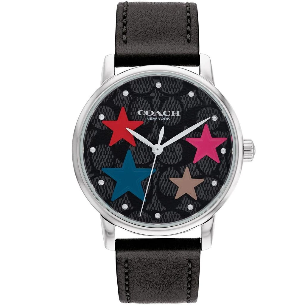Coach Coach Women's Grand Black Dial Watch 1