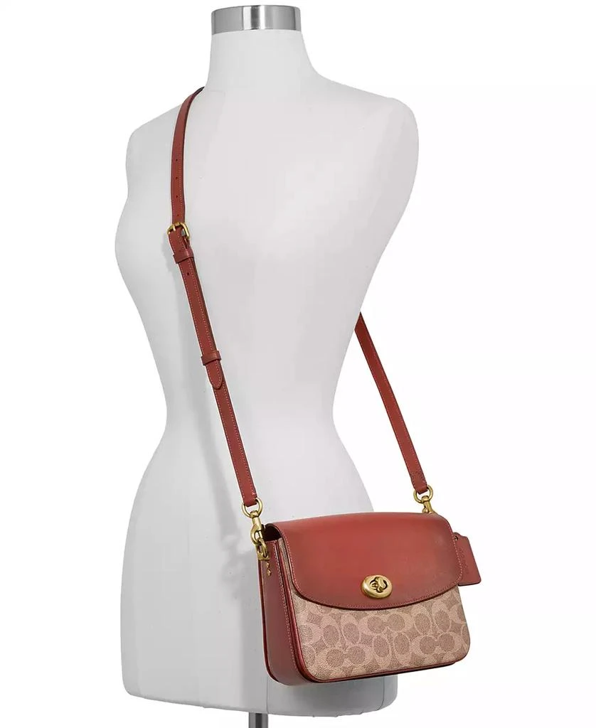 Coach Coated Canvas Signature Cassie Crossbody 2