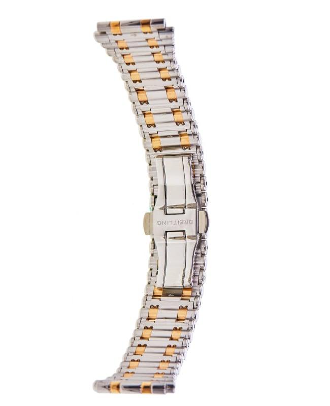 BREITLING Breitling 20 mm Stainless Steel & 18K Rose Gold Strap 124U