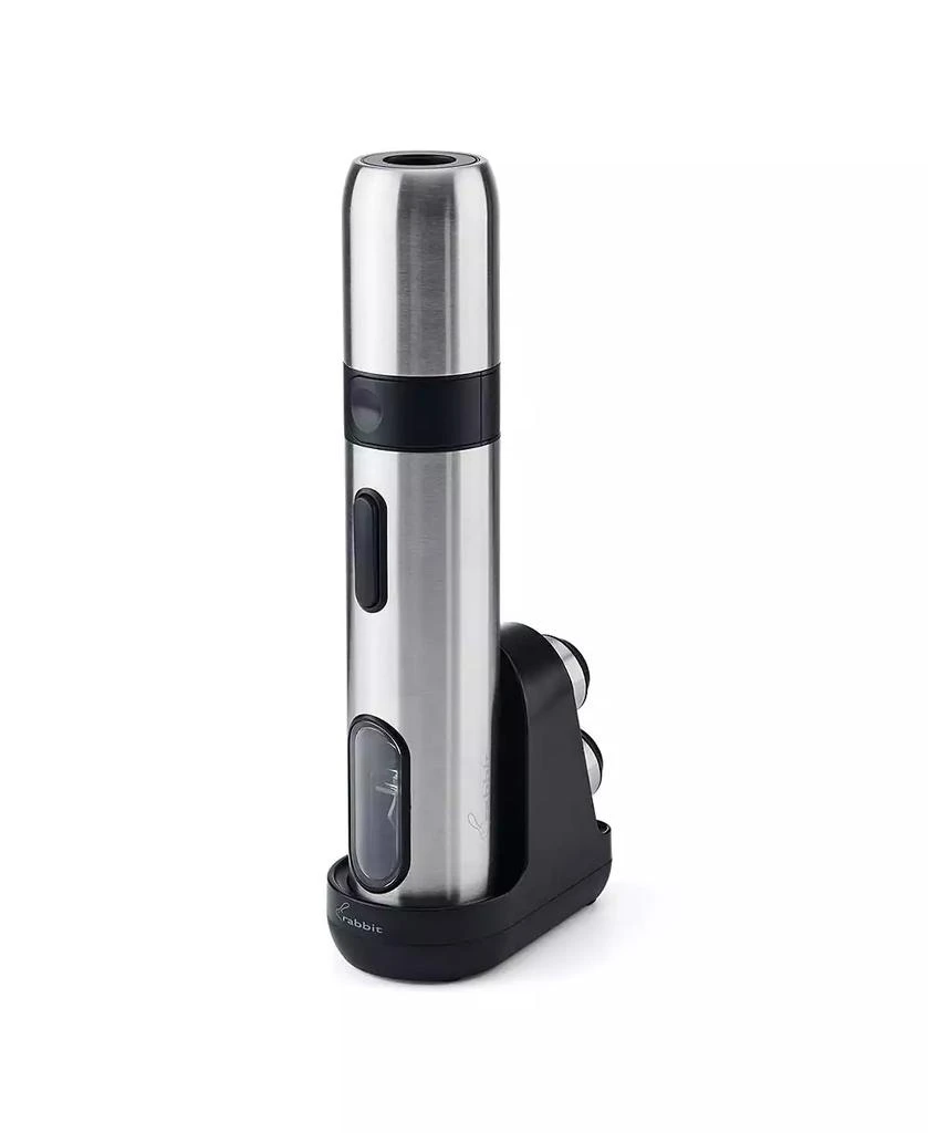 Rabbit Electric Corkscrew and Preserver, Stainless Steel 1