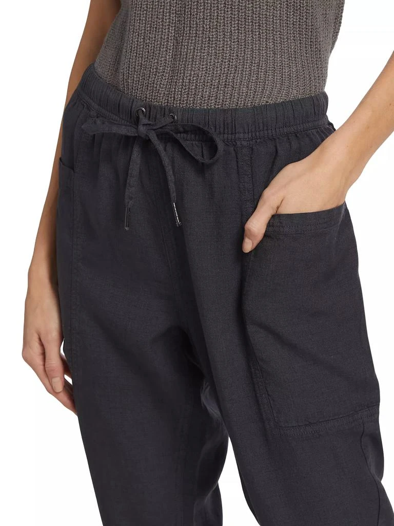 Splendid Gia Drawstring Straight-Leg Crop Pants 6