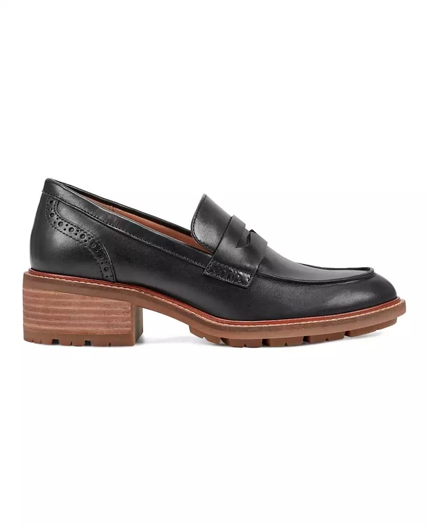 Earth Women's Lindy Block Heel Slip-On Penny Loafers 2
