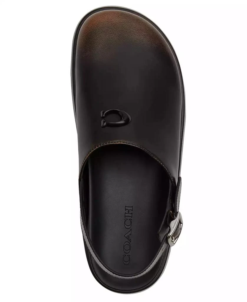 Coach Women
s Sculpted C Loved Leather Platform Clogs 3