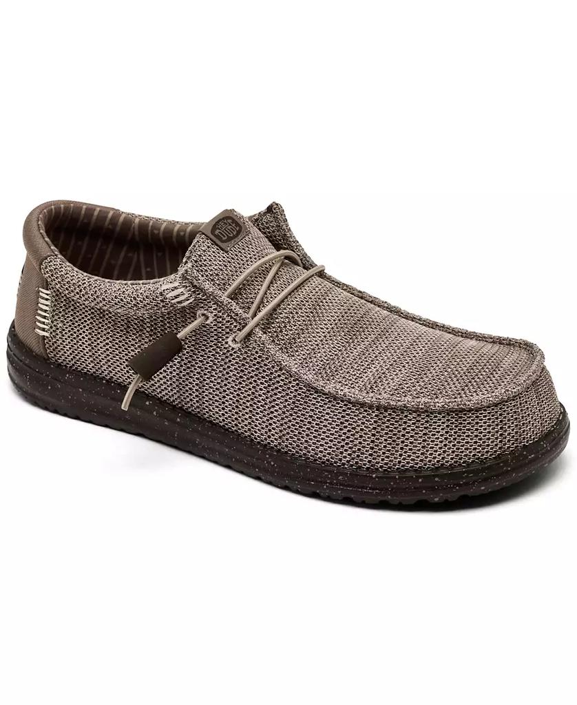 Hey Dude Men's Wally Stretch Sox Slip-On Casual Moccasin Sneakers from Finish Line