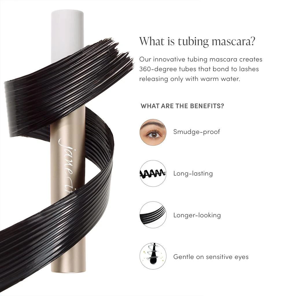Jane Iredale jane iredale Lash Fixation Length and Definition Tubing Mascara 8.2ml 3