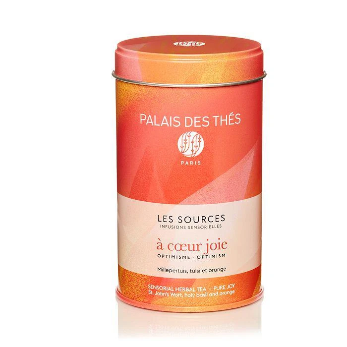 Palais des Thés Pure Joy Herbal Loose Tea - St. John's Wort, Holy basil & Orange 2