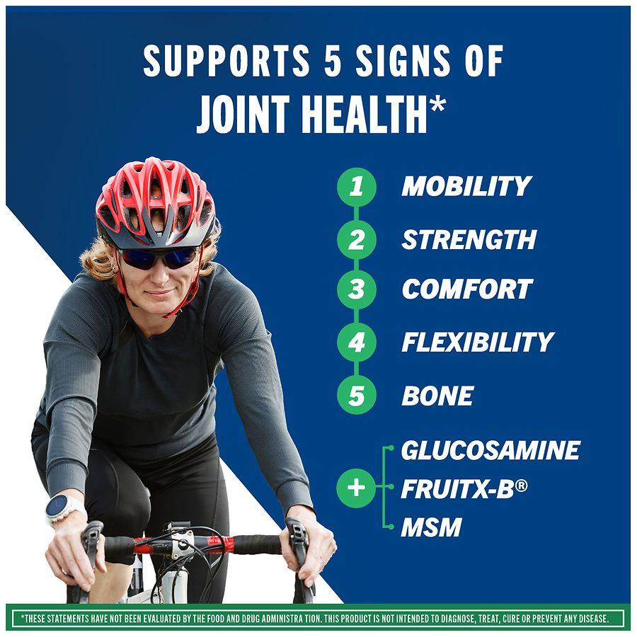 Move Free Joint Health Advanced + MSM with Glucosamine Chondroitin, Tablets