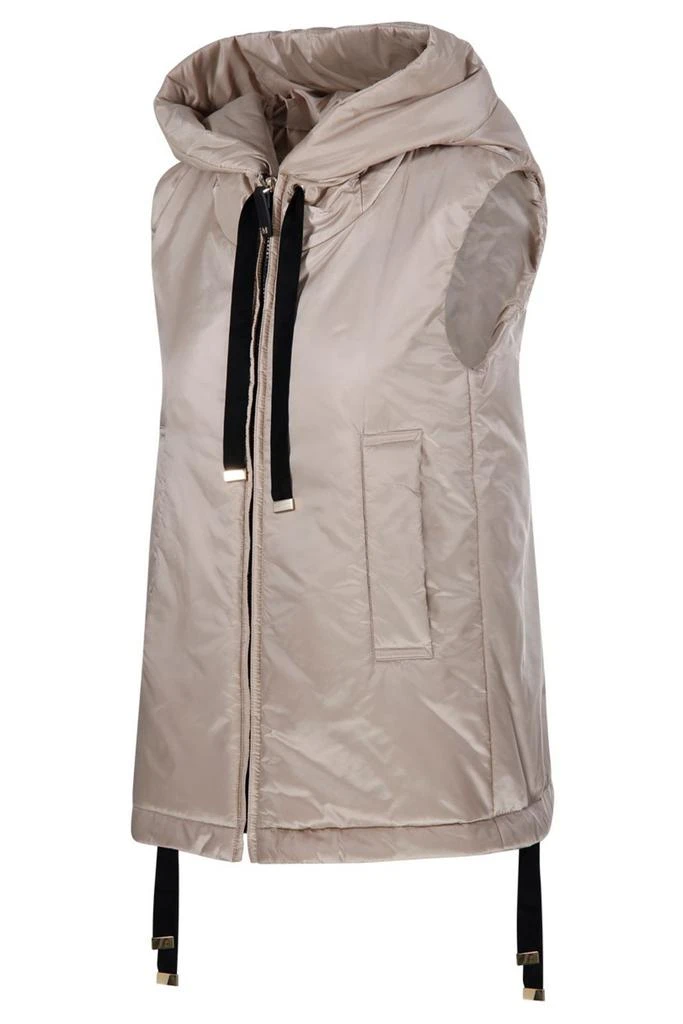 MAX MARA THE CUBE Max Mara The Cube Greengo Zip-Up Drawstring Gilet 3