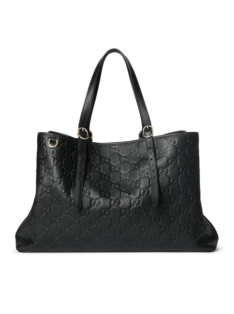 【関税&送料込】Gucci Gg Emblem Large Shopping Bag Gucci LARGE GG EMBLEM SHOPPING BAG - Tote Bags - Free