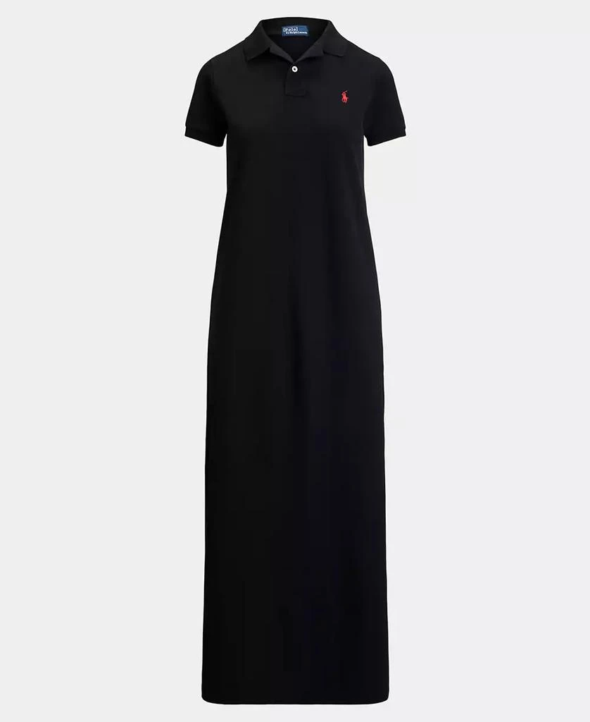 white christmas dresses Polo Ralph Lauren Women's Cotton Mesh Polo Dress White main image 1