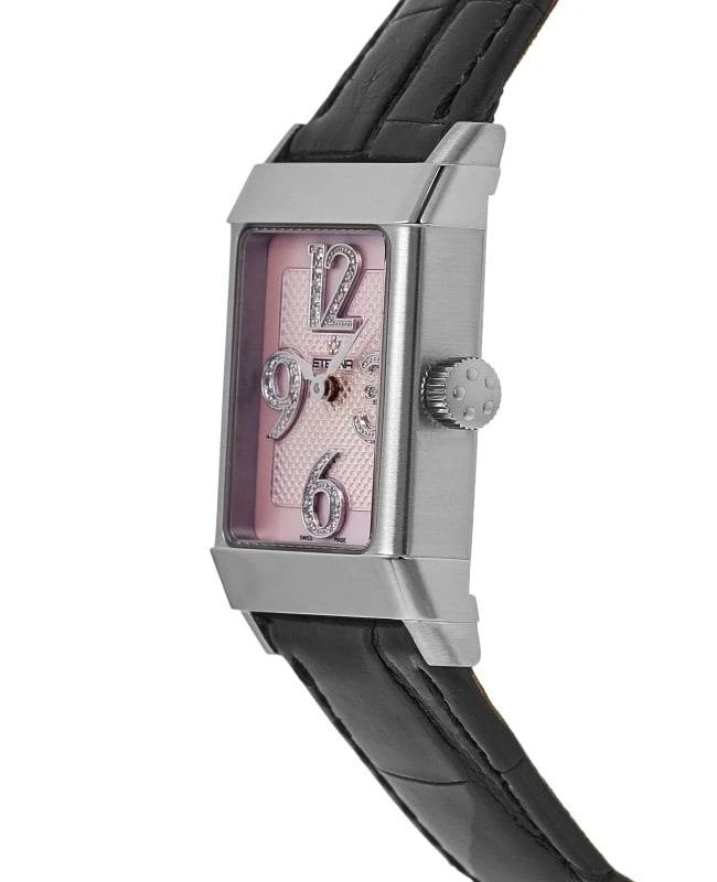 Eterna Eterna 1935 Pink Diamond Dial Leather Strap Women's Watch 8790.41.84.1157S 3