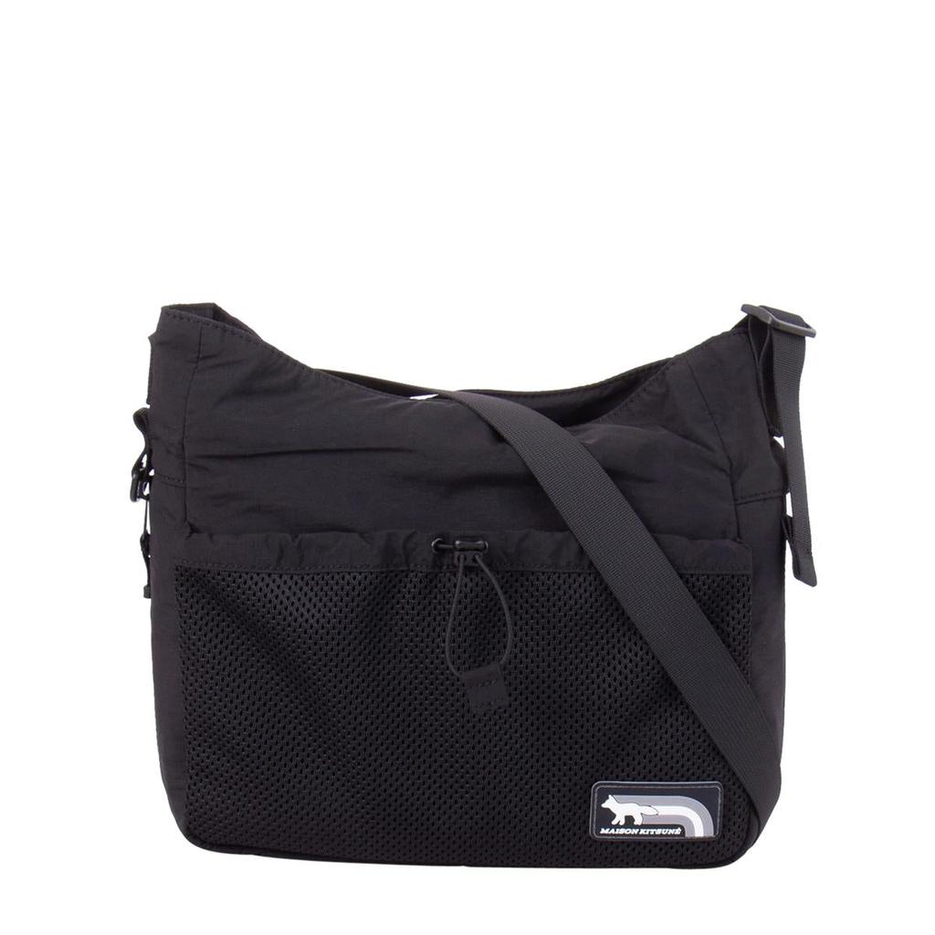 MAISON KITSUNE｜CROSSBAGS (THE TRAVELER NECK POUCH (MM05 Maison Kitsune Blue 'The Traveller' Neck Pouch - Crossbody